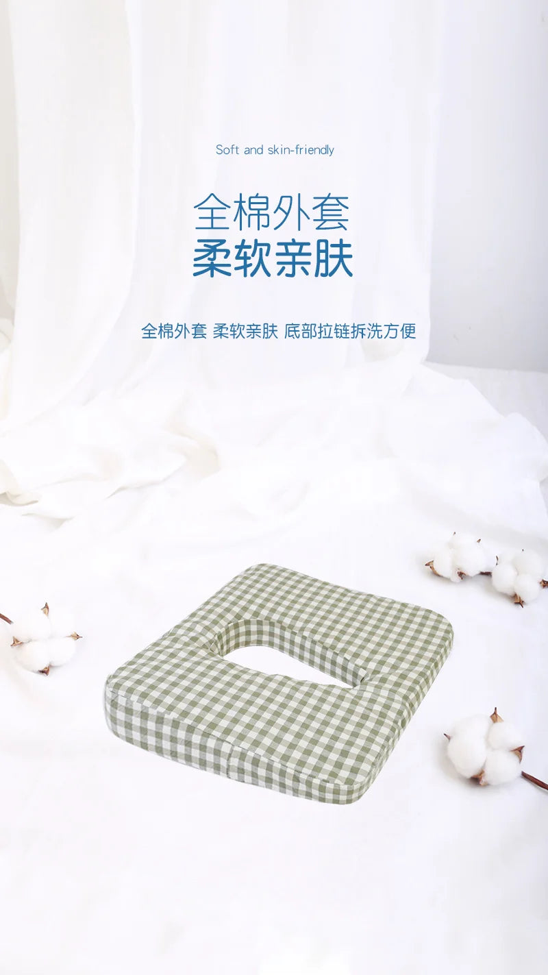 Premium orthopaedic pressure relief cushion for wheelchairs, designed to prevent bedsores and enhance comfort.