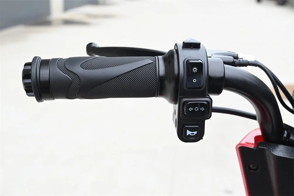 Automatic Folding Electric Scooter Dual Motor 4 Wheel 36V 500W Mobility Scooter - MobilityBuy.com 
