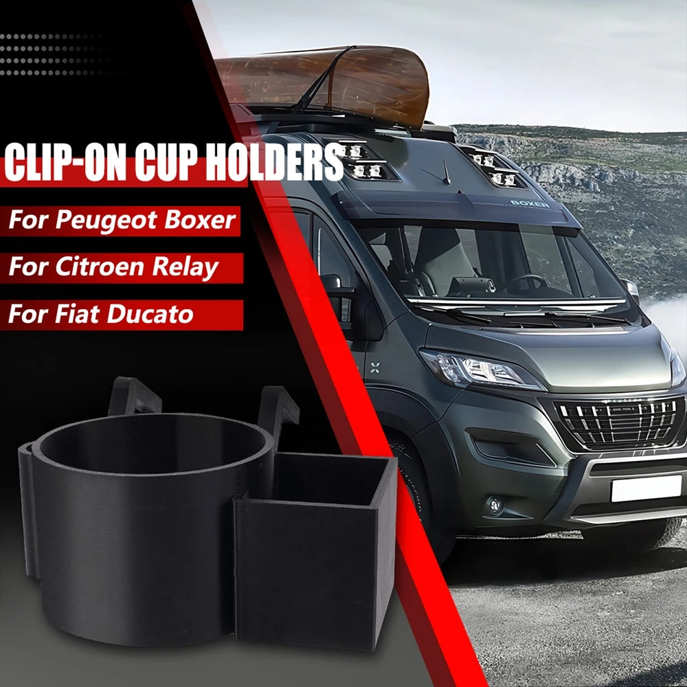 Cup Holder for Peugeot Boxer Citroen Relay Fiat Ducato Van - MobilityBuy.com 
