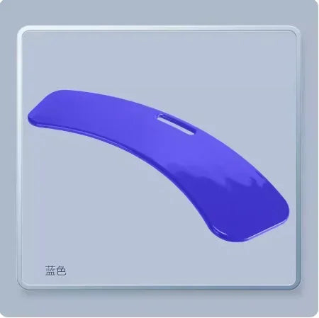 Non-slip transfer board for disabled care, featuring a smooth surface and sturdy design for safe patient transfers.