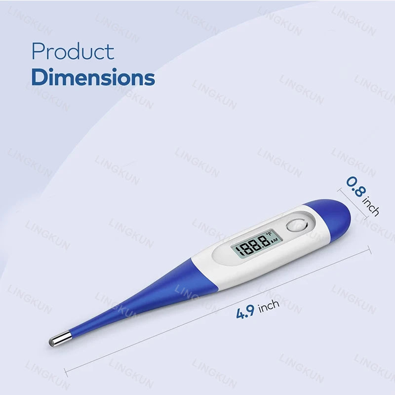 Pulse Oximeter Finger Clip And Digital Thermometer For Adults And Children - MobilityBuy.com 