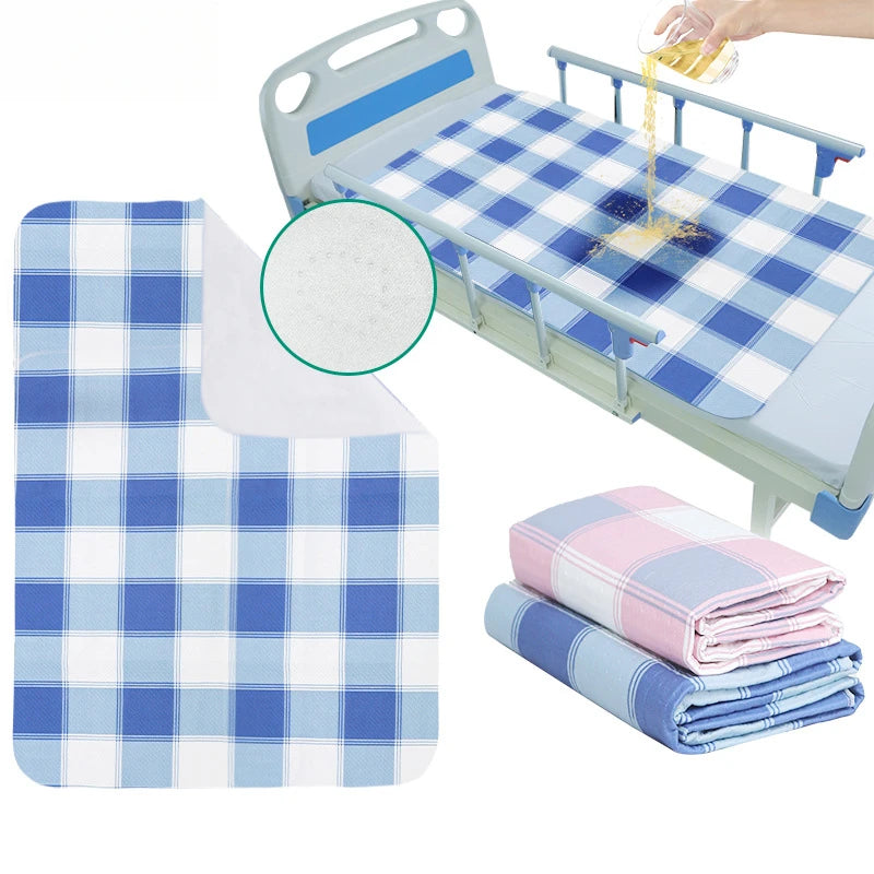 Pure cotton washable urinary incontinence Bed Pad - MobilityBuy.com