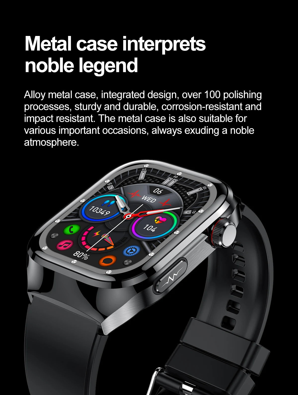 2025 New Micro Physical Examination Smart Watch - Health Stats, Bluetooth Call - MobilityBuy.com