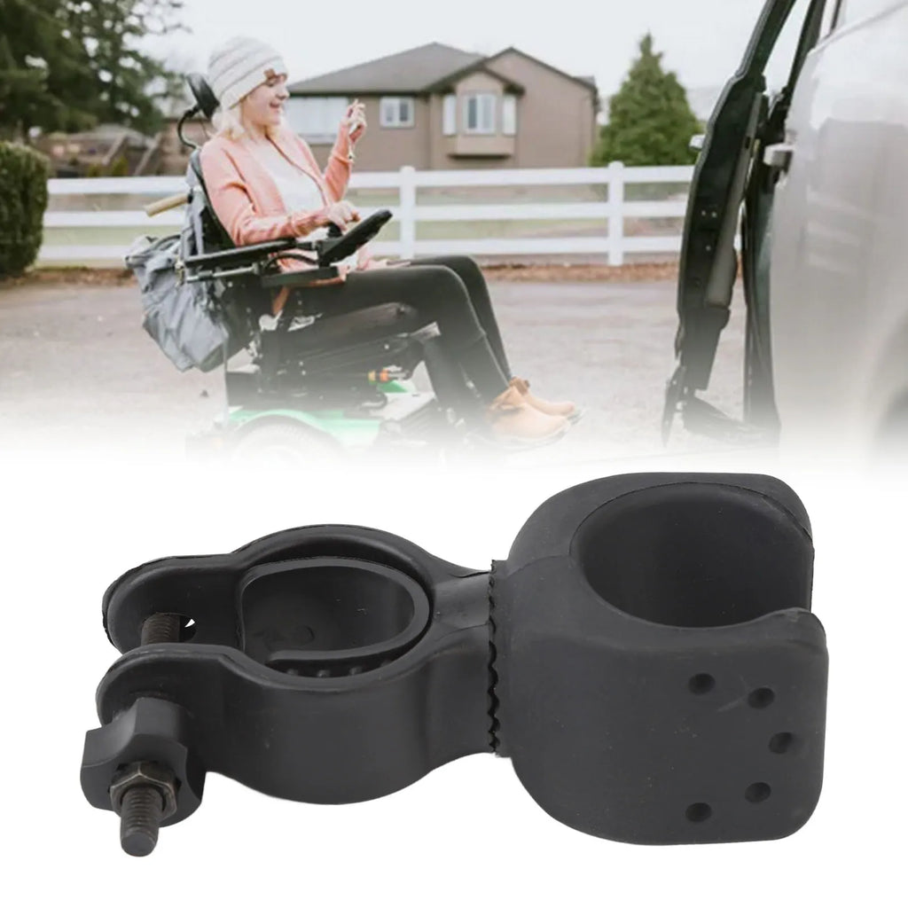 360 Degree Rotating Cane Clip Holder For 2.5 To 3.5cm Tubes Elderly Walkers - MobilityBuy.com 