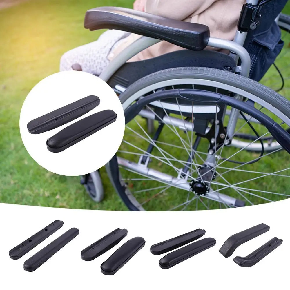 Leather sponge wheelchair armrest replacement by Aliexpress with a soft, cushioned surface for comfort.