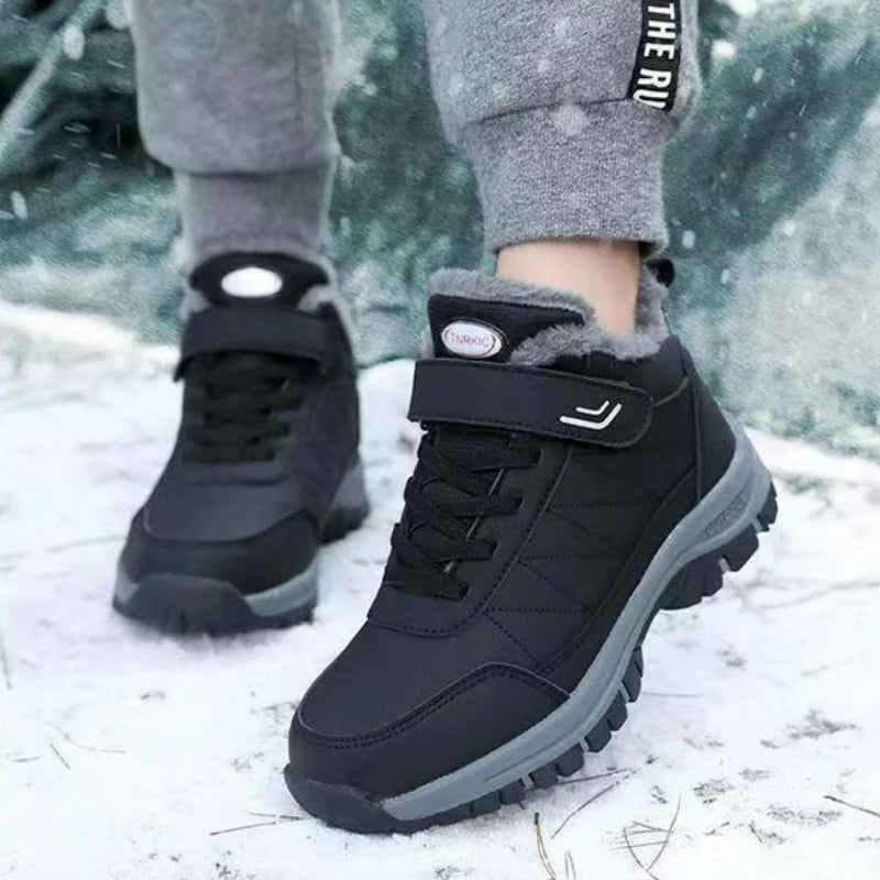 Comfy Boots Plush Boots Non-slip Ankle Comfortable Boot - MobilityBuy.com