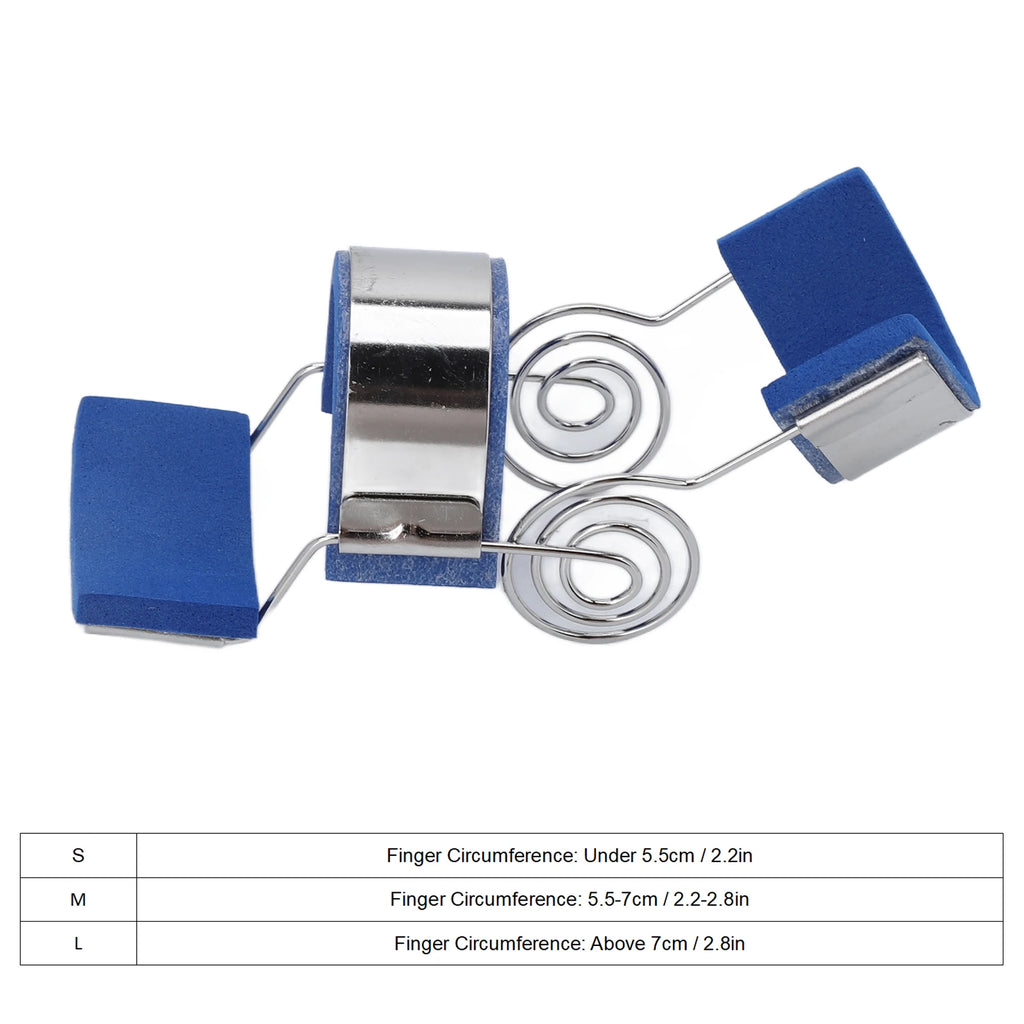 Aliexpress spring finger splint for rehabilitation, designed to straighten and train fingers effectively.