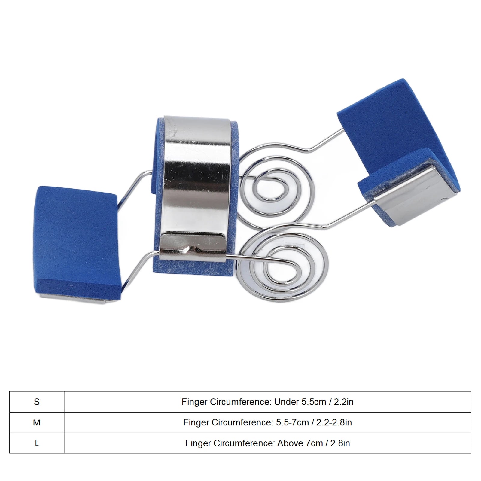 Aliexpress spring finger splint for rehabilitation, designed to straighten and train fingers effectively.