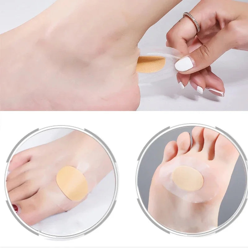 20/30pcs gel grip protector plaster in assorted sizes, designed for comfort and protection of wounds and sensitive skin.