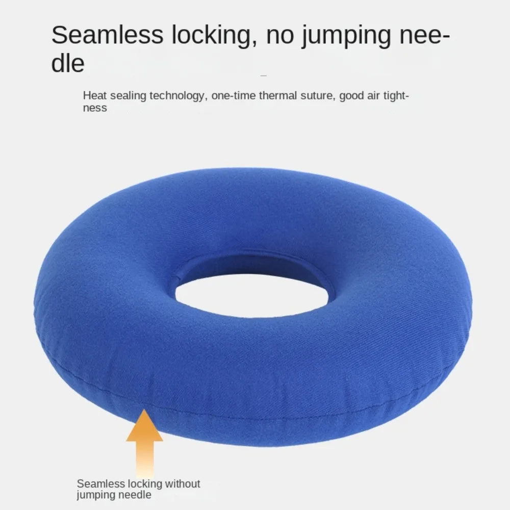 Postpartum Piles Ring Cushion Donut Pillow Vinyl Rubber Seat - MobilityBuy.com 