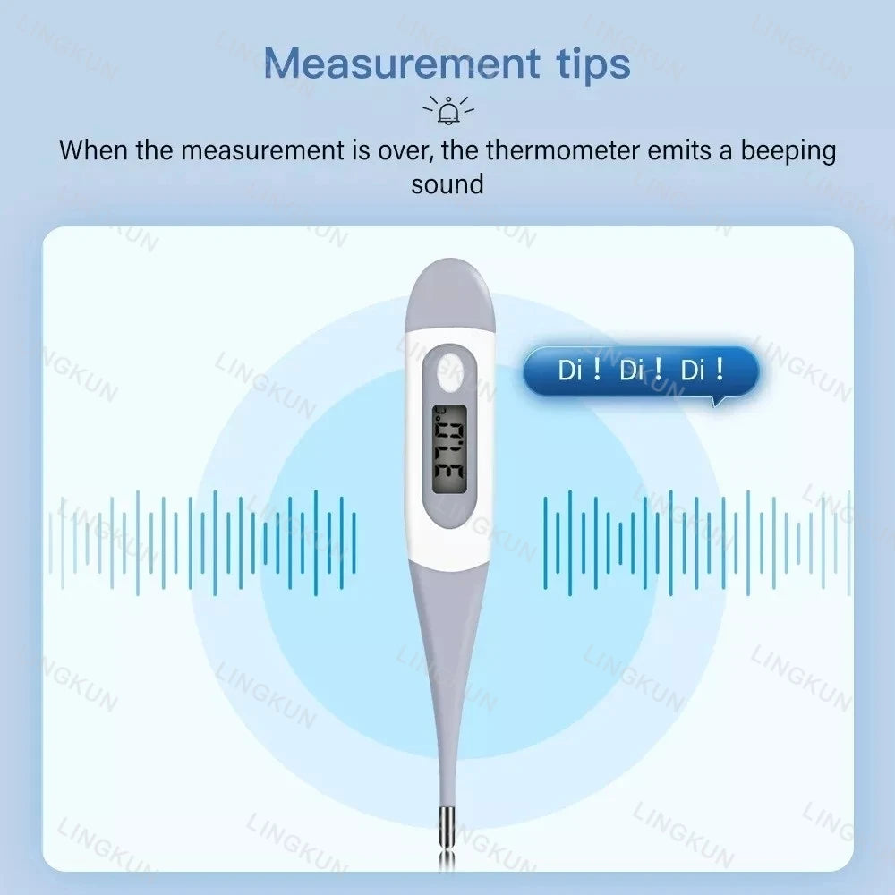 Pulse Oximeter Finger Clip And Digital Thermometer For Adults And Children - MobilityBuy.com 