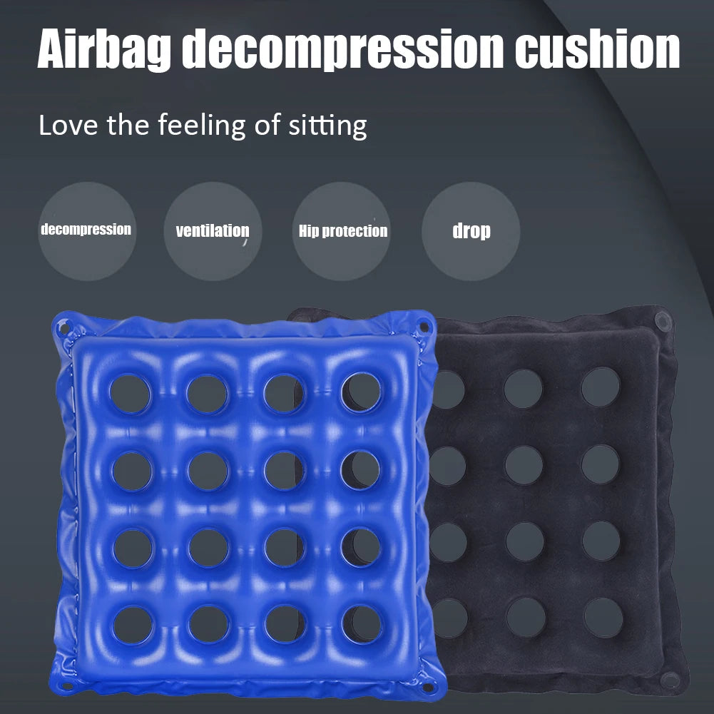 Wheelchair Cushion Mat Inflatable Anti-Pressure Bedsore - Home Chair Pad - MobilityBuy.com