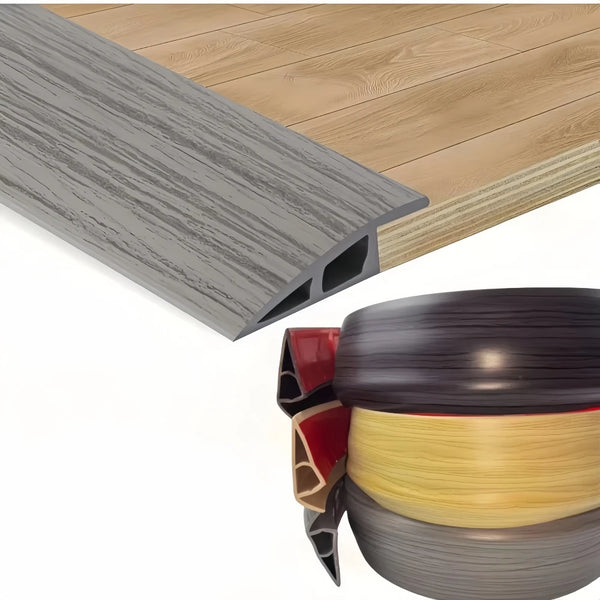 PVC Floor Transition Strip Waterproof Non Slip Threshold Ramp 1m 2m For Doorways - MobilityBuy.com 