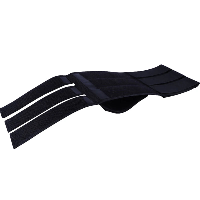 Adjustable non-slip leg strap restraint for portable wheelchairs by Aliexpress, featuring strong secure fastening.