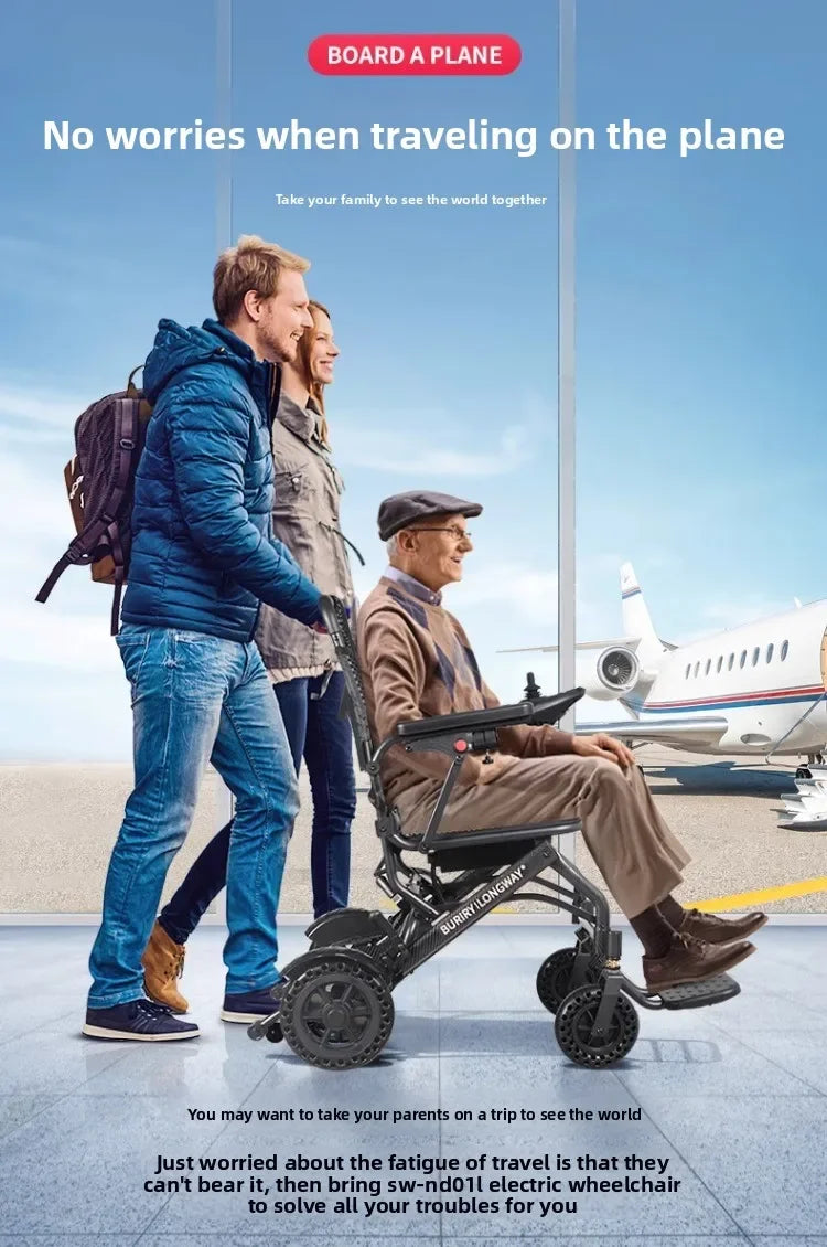 Small power wheelchair, lightweight, foldable - MobilityBuy.com