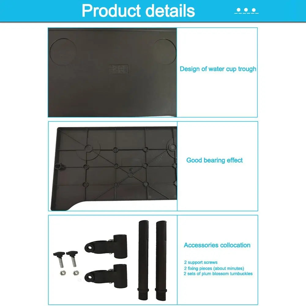 Lightweight Detachable Wheelchair Tray Table Easy To Install Waterproof - MobilityBuy.com 