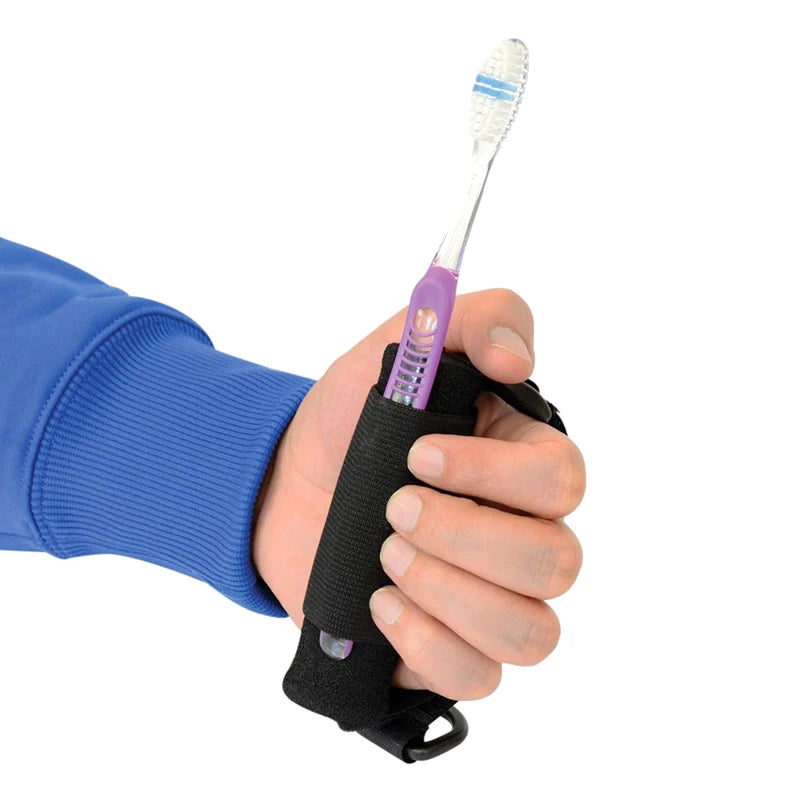 Cutlry Cuff Holder Strap Elastic Eating Assistance Cuff - MobilityBuy.com