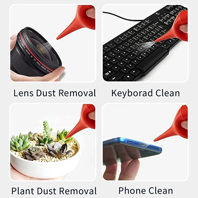 Ear wax removal irrigation cleaning kit by MobilityBuy, featuring a nozzle, bulb, and clean design for effective ear hygiene.