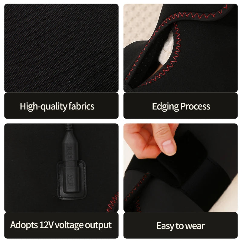 Electric Foot Massager with Heat & Warmth Vibration Relief Pain - MobilityBuy.com 