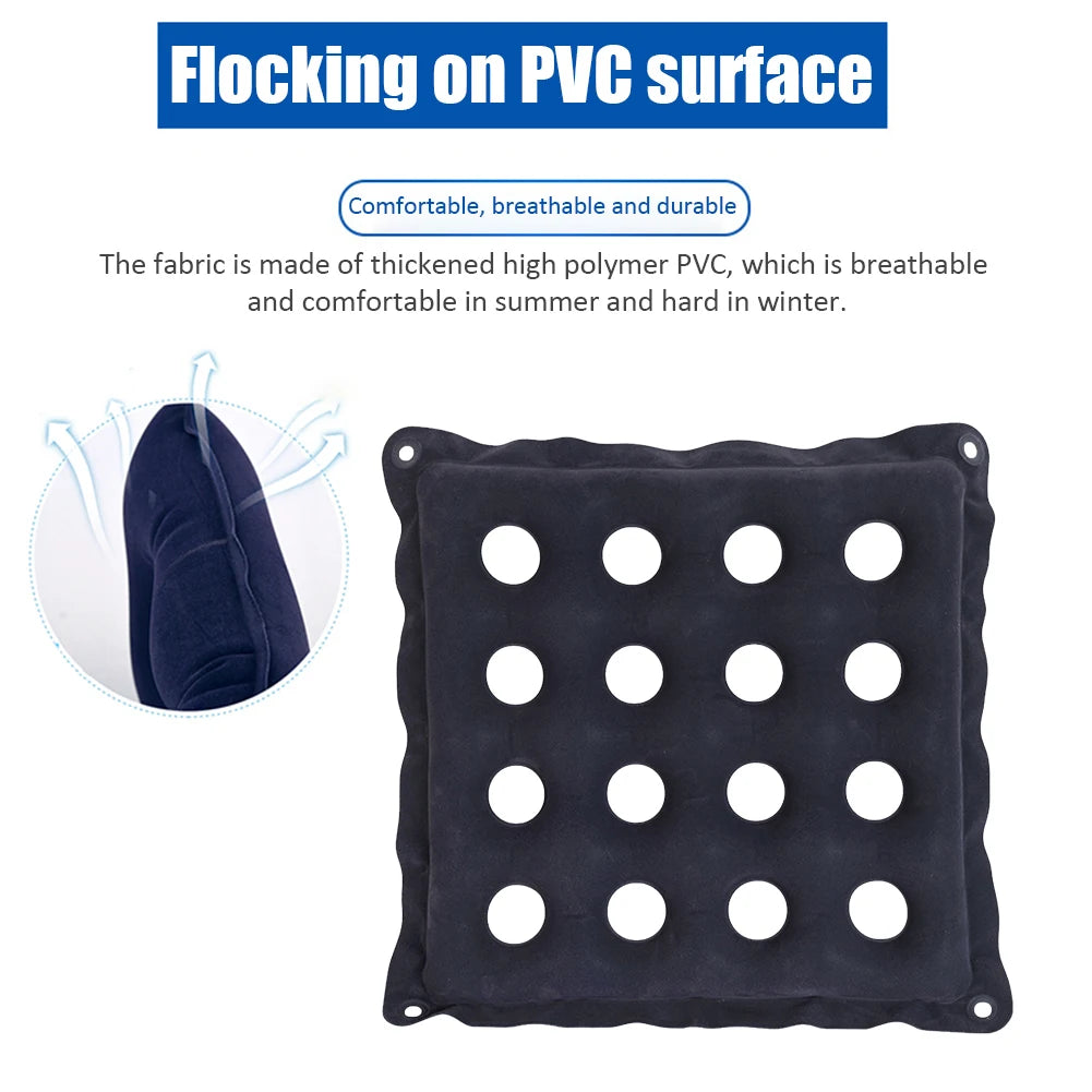 Wheelchair Cushion Mat Inflatable Anti-Pressure Bedsore - Home Chair Pad - MobilityBuy.com