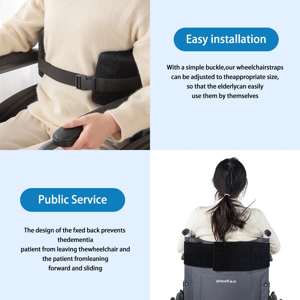 Wheelchair Side Support Pad Adjustable Lateral Foam Wedge For Elderly - MobilityBuy.com 