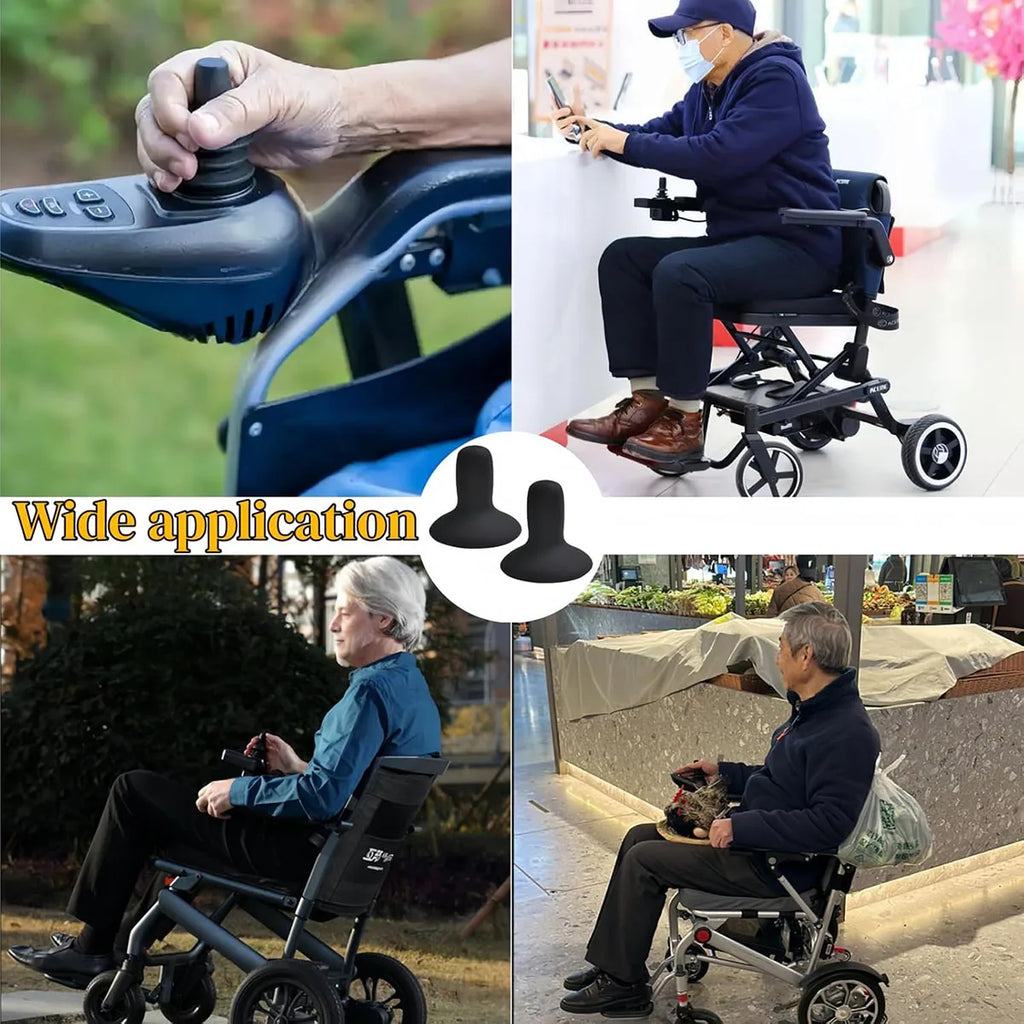 Jet Rubber Joystick Buttons For Electric Wheelchairs Repair Kit Fits Hoveround - MobilityBuy.com 