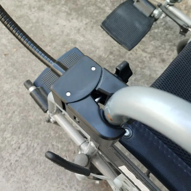 Electric Wheelchair Mobile Phone Stand For Live Streaming Rotating Accessories - MobilityBuy.com 