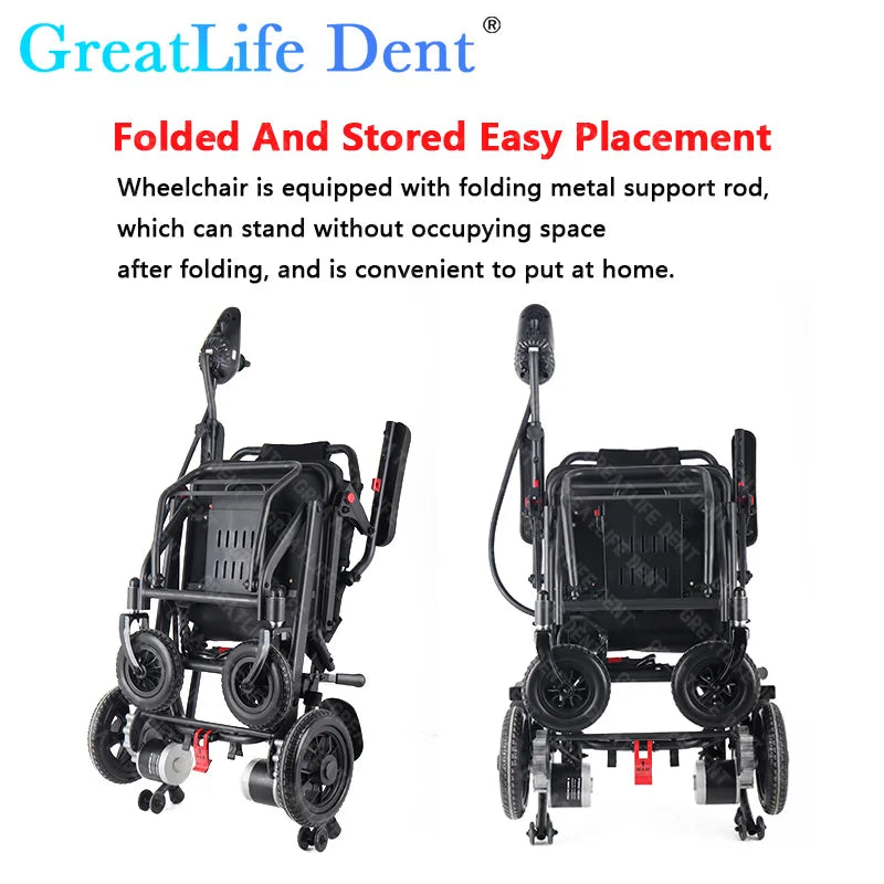 Recline powered wheelchair electric Folding Wheelchair, with Remote Mobility - MobilityBuy.com