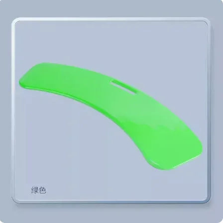 Non-slip transfer board for disabled care, featuring smooth surface and sturdy design for safe patient transfers.