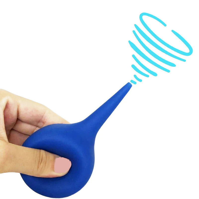 Ear wax removal irrigation kit by MobilityBuy, featuring a syringe and flexible tip for effective ear cleaning.