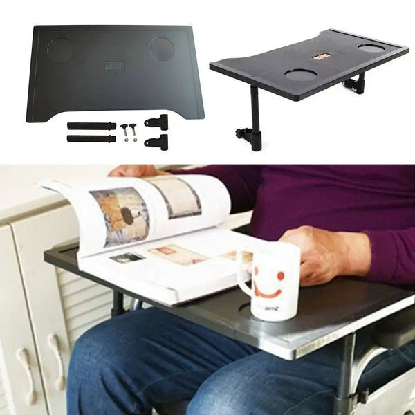 Lightweight Detachable Wheelchair Tray Table Easy To Install Waterproof - MobilityBuy.com 