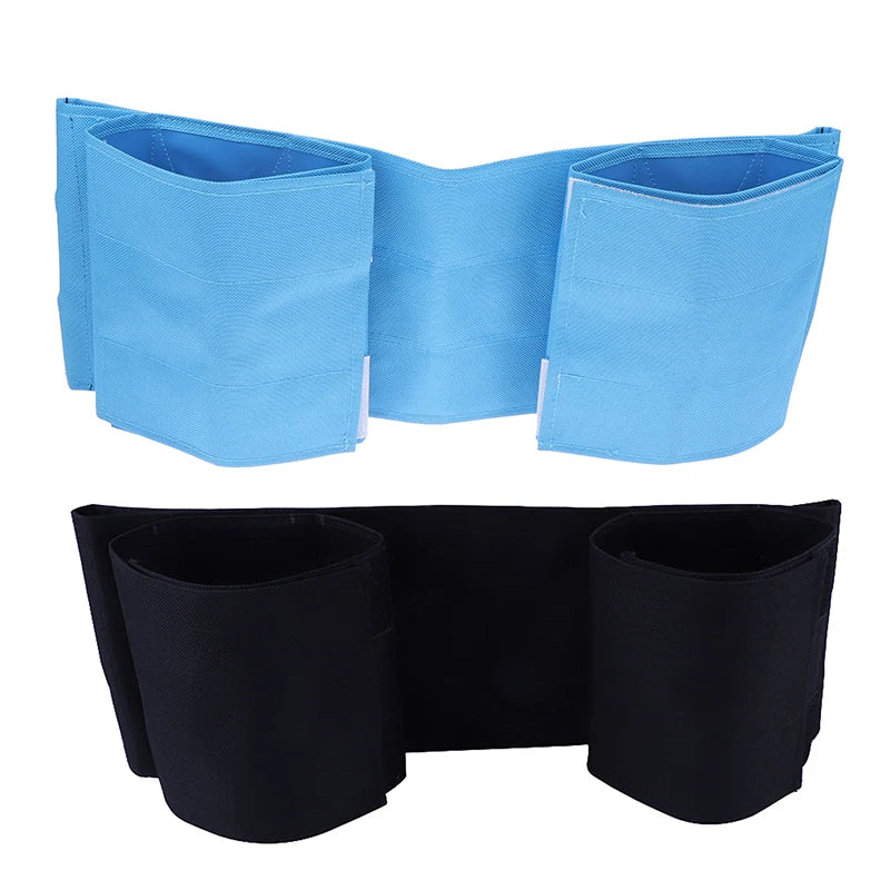 Adjustable non-slip leg strap restraint for portable wheelchairs by Aliexpress, featuring secure fit and comfort.