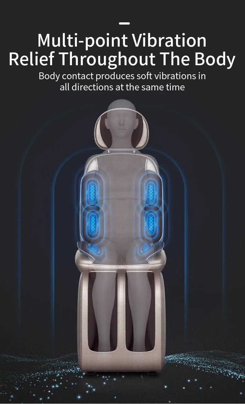 Massage Chair Full Body Kneading Neck Back Waist Leg Infrared Heating - MobilityBuy.com