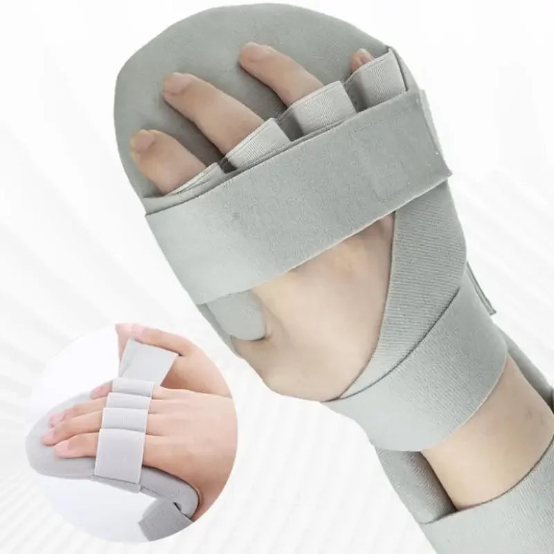 Adjustable Stroke Hand Brace Support splint for wrist stabilization by MobilityBuy, featuring a comfortable design.
