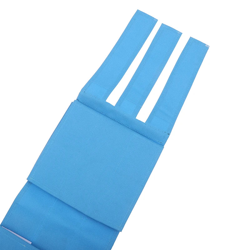 Portable wheelchair leg restraint by Aliexpress with adjustable non-slip strap for secure seating.