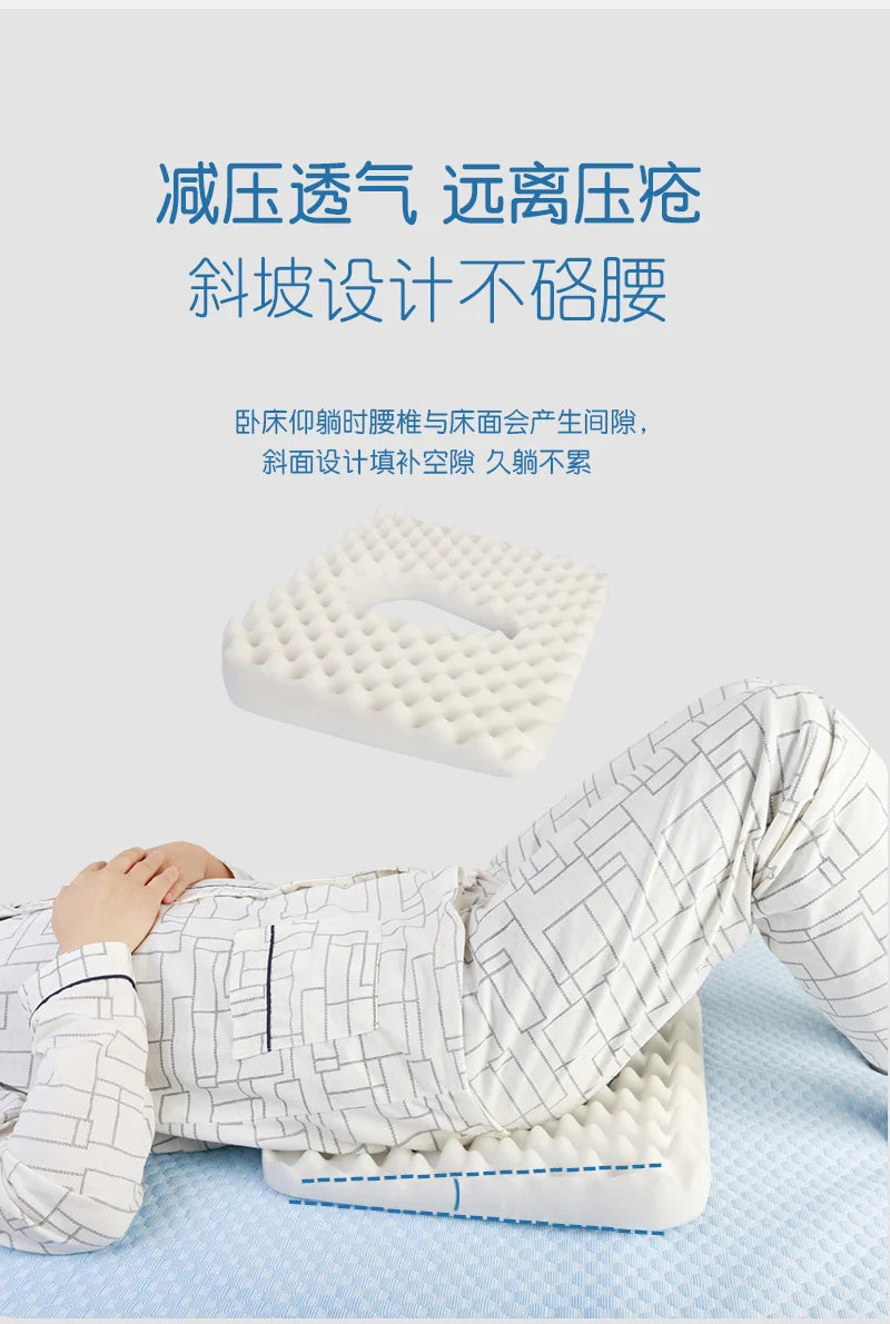 Premium orthopedic pressure relief cushion for wheelchair, designed to prevent bedsores and enhance comfort.