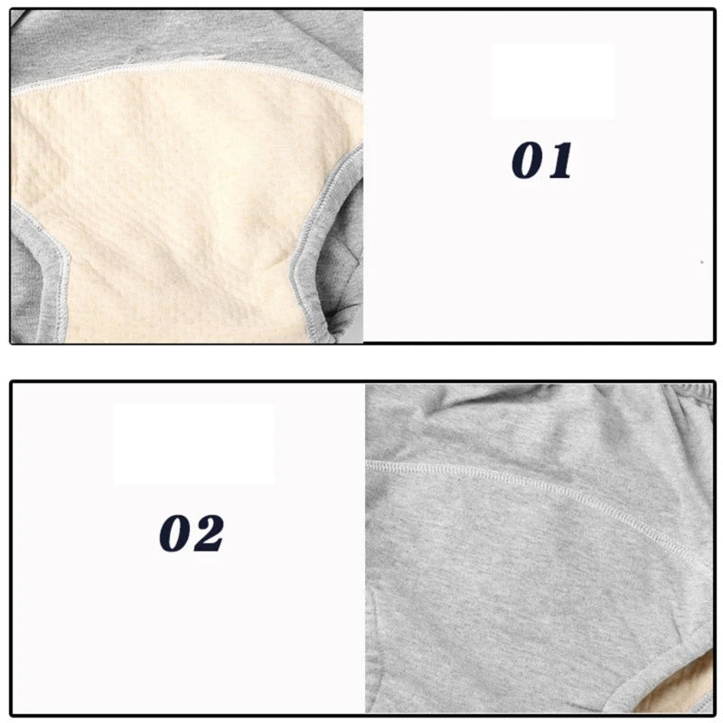 Reusable Cotton Incontinence Underwear Leakproof Resistant - MobilityBuy.com 