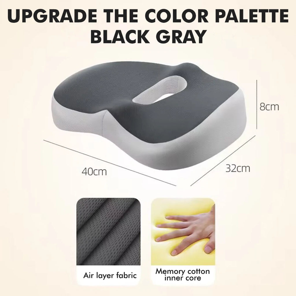 Orthopaedic Seat and Back Cushion Set- Lumbar Support - MobilityBuy.com 