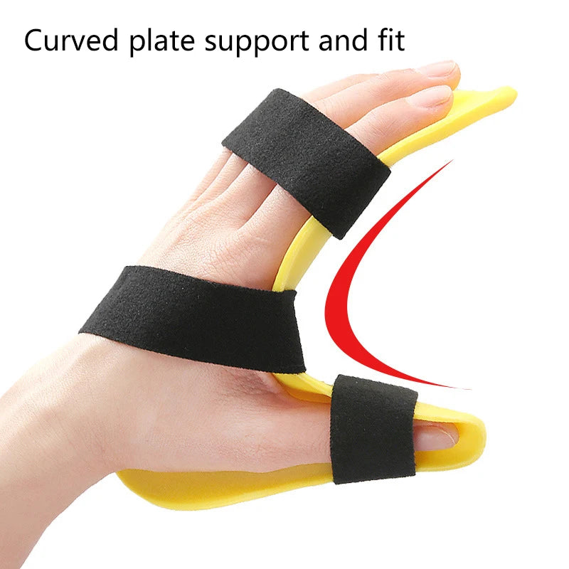 Finger corrector board for hand and wrist support, featuring ergonomic design for comfortable finger alignment.