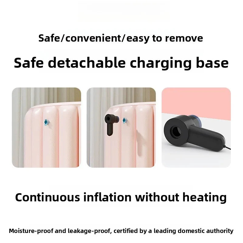 Automatic Inflatable Bath Tub For Adults Full Body Foldable Portable Home Use - MobilityBuy.com 