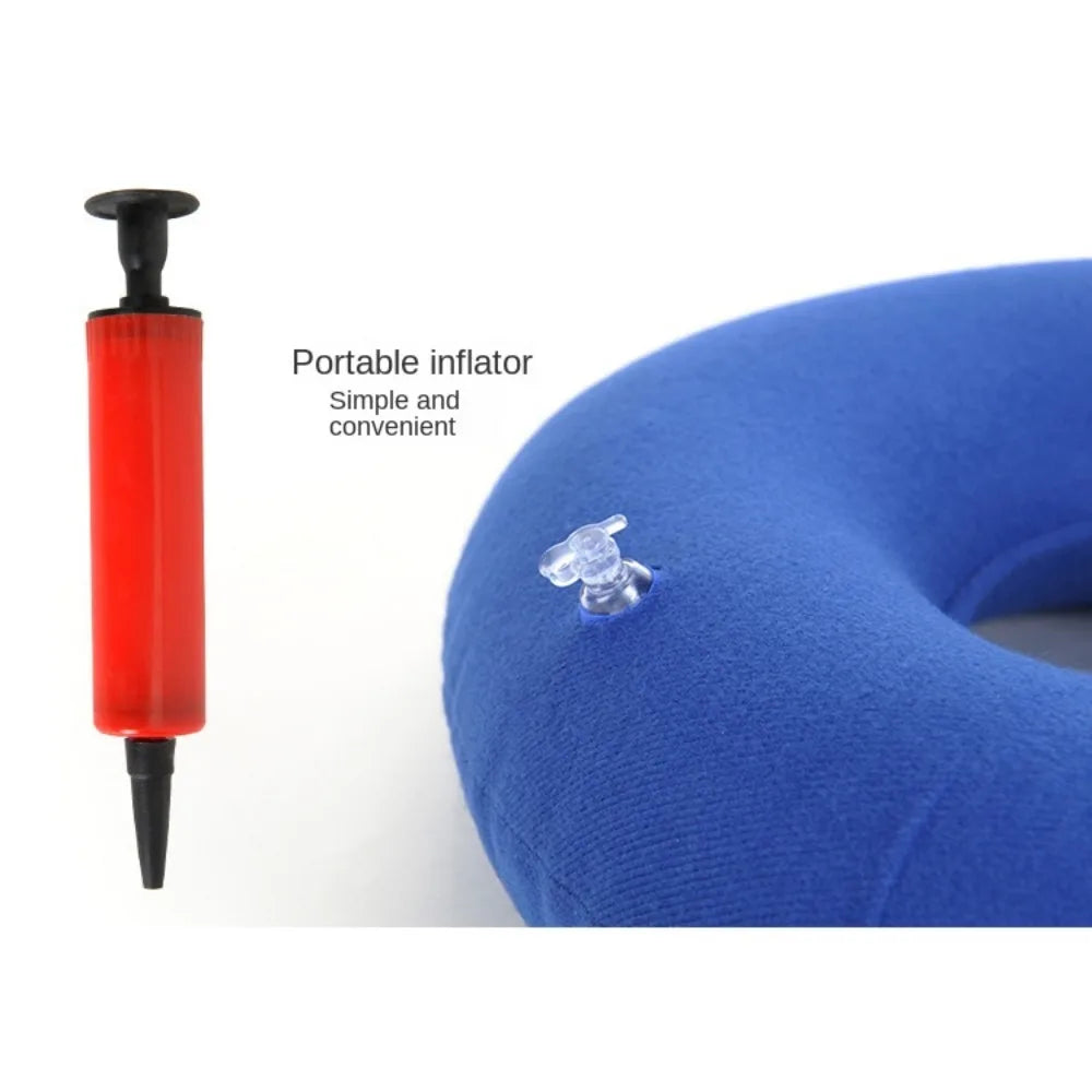 Postpartum Piles Ring Cushion Donut Pillow Vinyl Rubber Seat - MobilityBuy.com 
