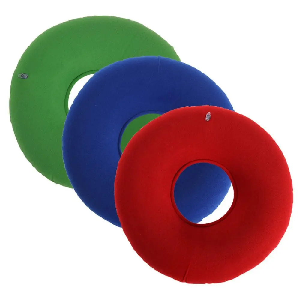 Postpartum Piles Ring Cushion Donut Pillow Vinyl Rubber Seat - MobilityBuy.com 