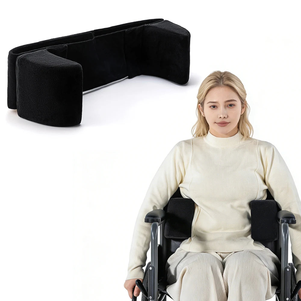 Wheelchair Side Support Pad Adjustable Lateral Foam Wedge For Elderly - MobilityBuy.com 