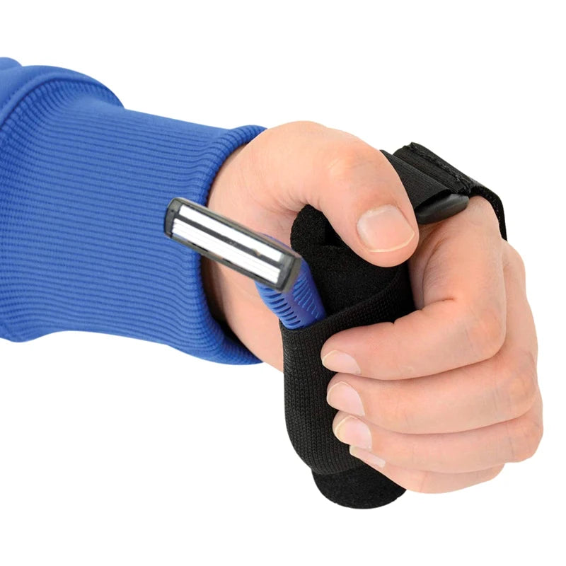 Cutlry Cuff Holder Strap Elastic Eating Assistance Cuff - MobilityBuy.com