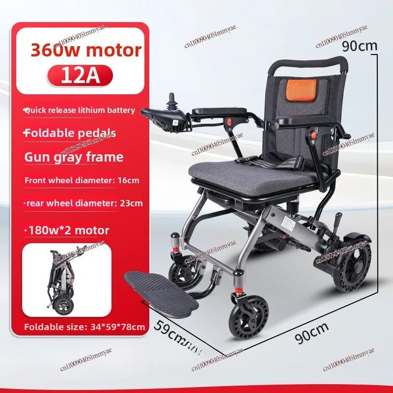 All Terrain Portable Foldable Lightweight - Aluminum Alloy Elderly Disabled - MobilityBuy.com 