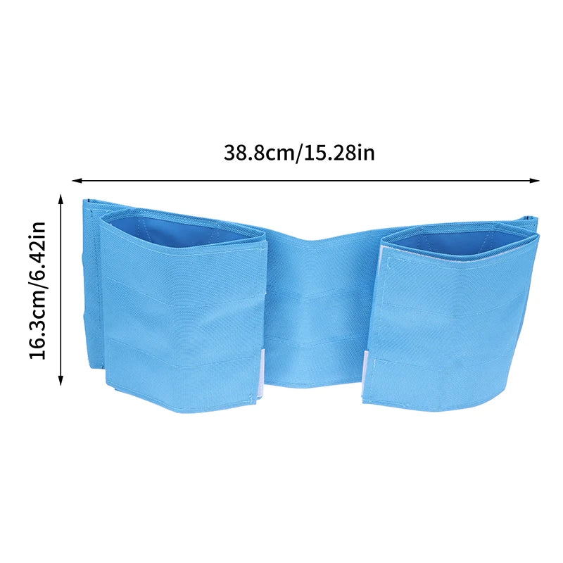 Adjustable non-slip leg strap for portable wheelchair, featuring secure seat belt restraint by Aliexpress.