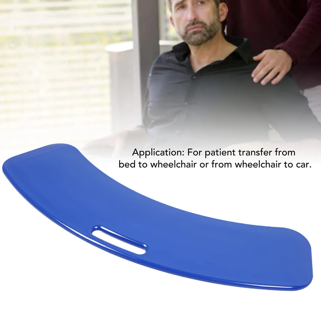 Curved Transfer Board 150kg Waterproof Sliding Patient Transfer for Hospital - MobilityBuy.com 
