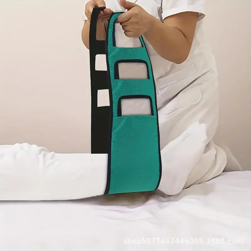 Elderly mobile belt patient transfer sling by MobilityBuy, featuring adjustable straps and supportive design for safety.