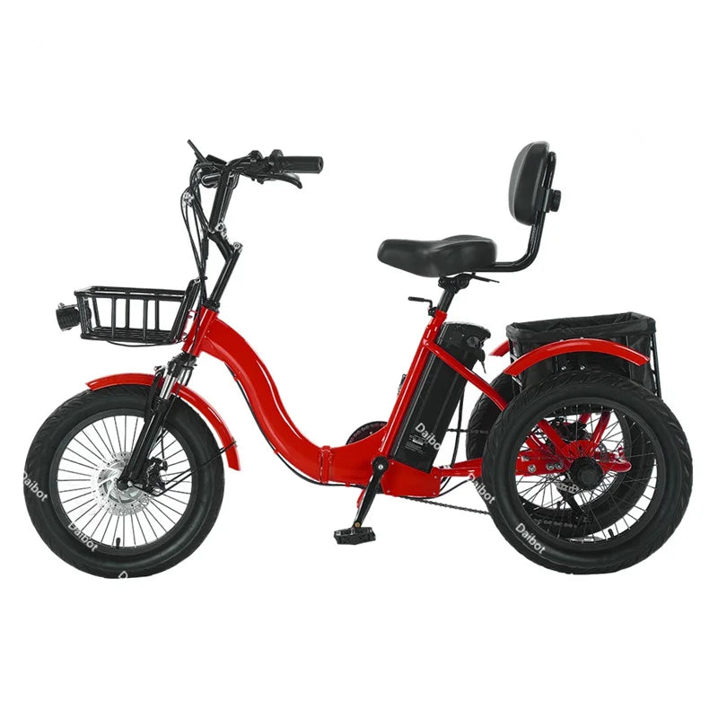 3 Wheel Electric Folding Bicycle Folding Bike Battery - Electric Bikes from