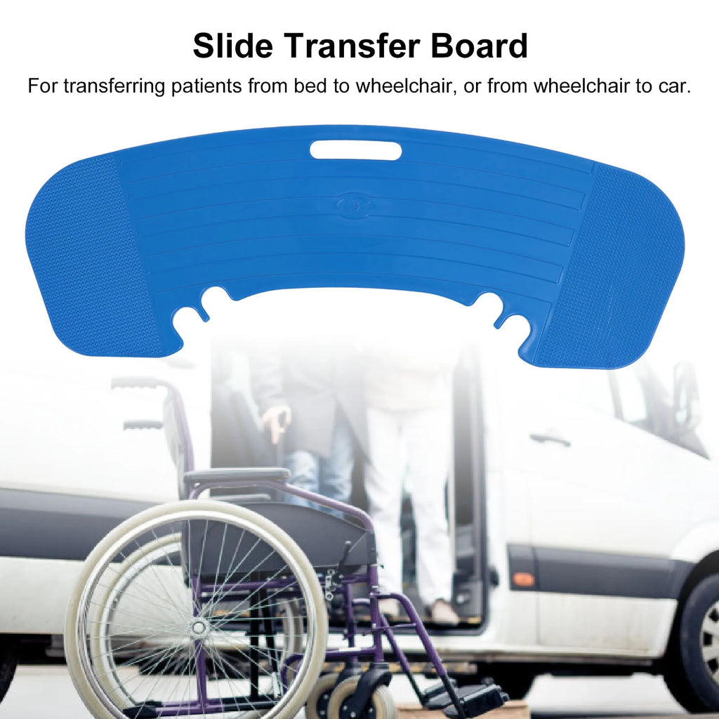 Wheelchair Transfer Board Slide Assist Anti Slip Curved 330 Lbs Capacity - MobilityBuy.com 